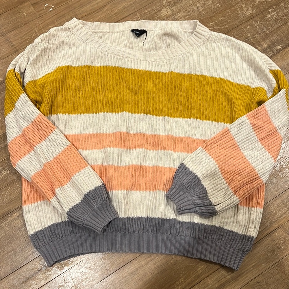 Color Blocked Sweater